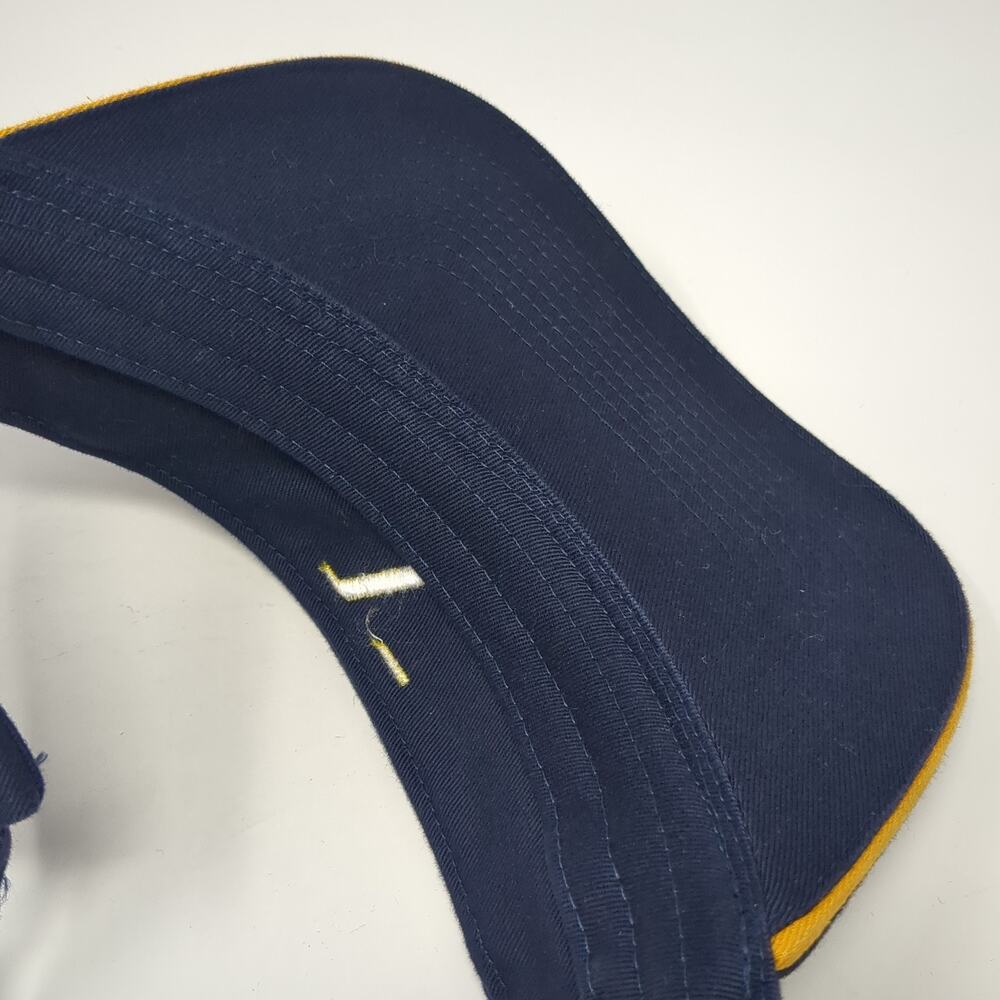 Fersten Worldwide Strapback Visor Hat Solid Blue … - image 8